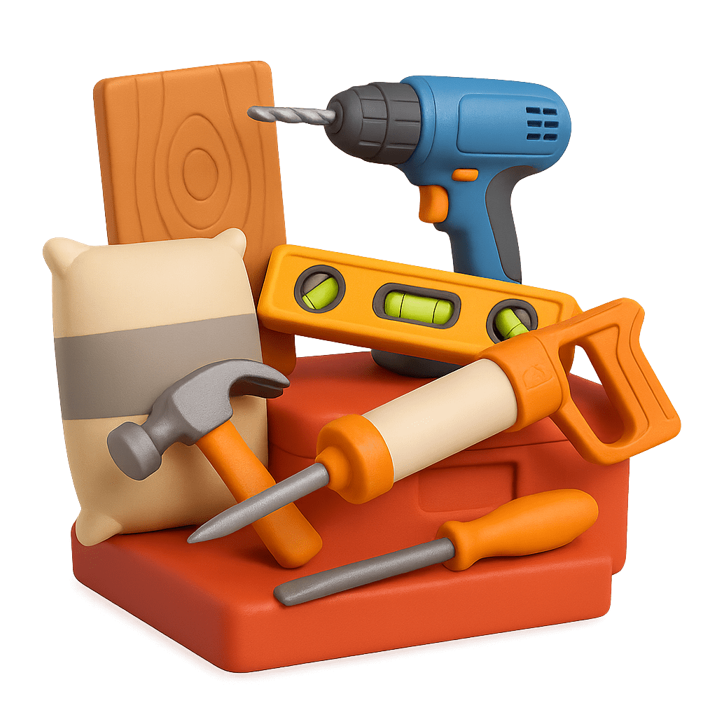 Modern Tools & High-Quality Materials