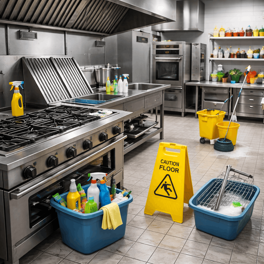 Restaurant deep cleaning services